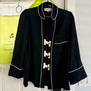 Mayle silk chinoiserie top hardly worn